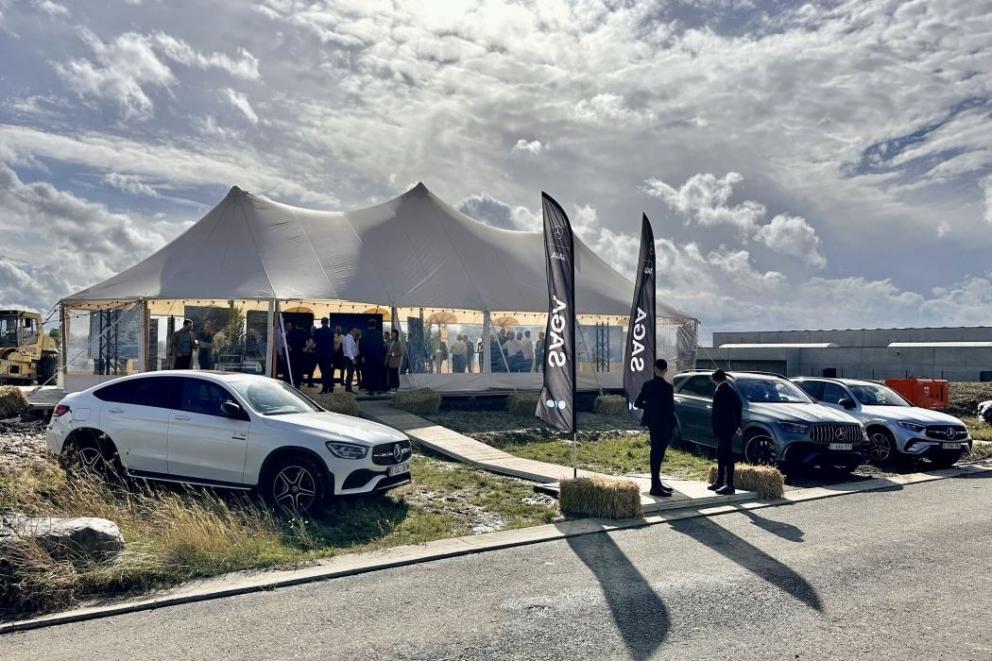 Nouvelle Etoile à Charleroi | Evenement de la pose de la première pierre de la concession SAGA Charleroi