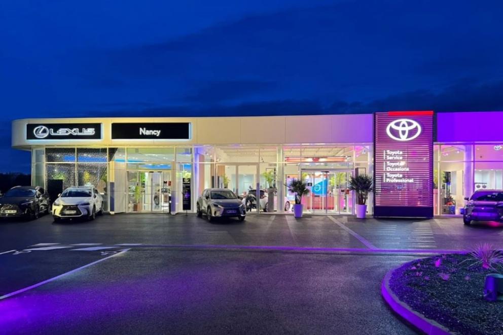 Inauguration de la concession Toys Motors Nancy