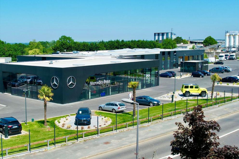 Deux nouvelles étoiles SAGA illuminent Cholet (49) et Béthune (62). | SAGA Mercedes-Benz Cholet