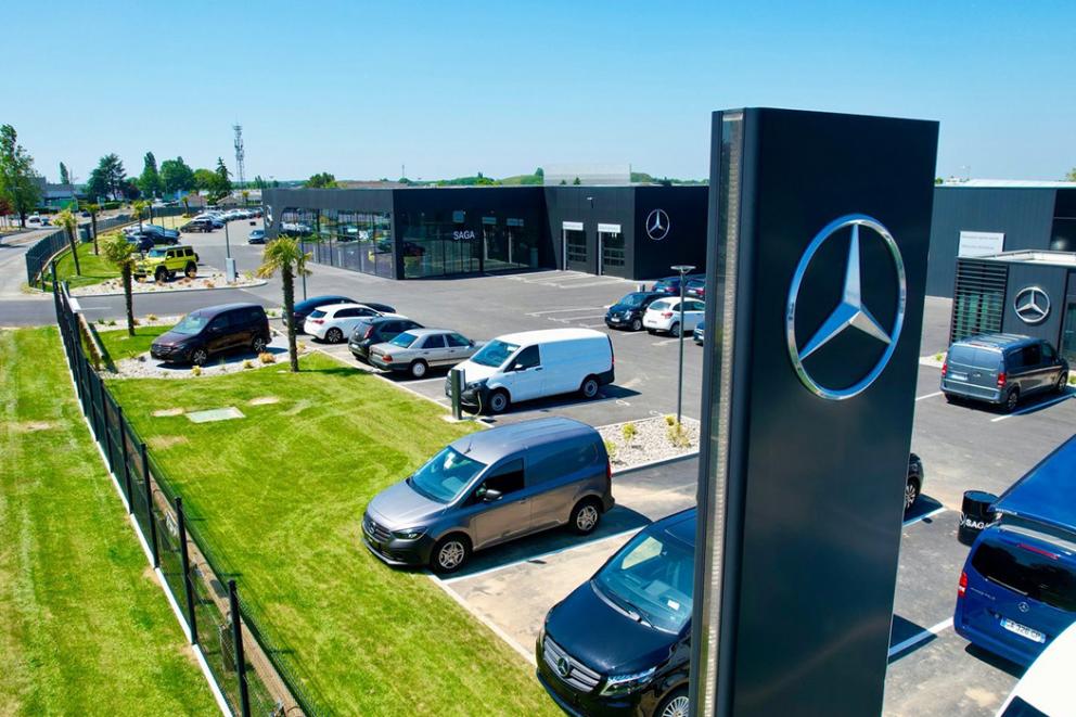 Deux nouvelles étoiles SAGA illuminent Cholet (49) et Béthune (62). | SAGA Mercedes-Benz Cholet