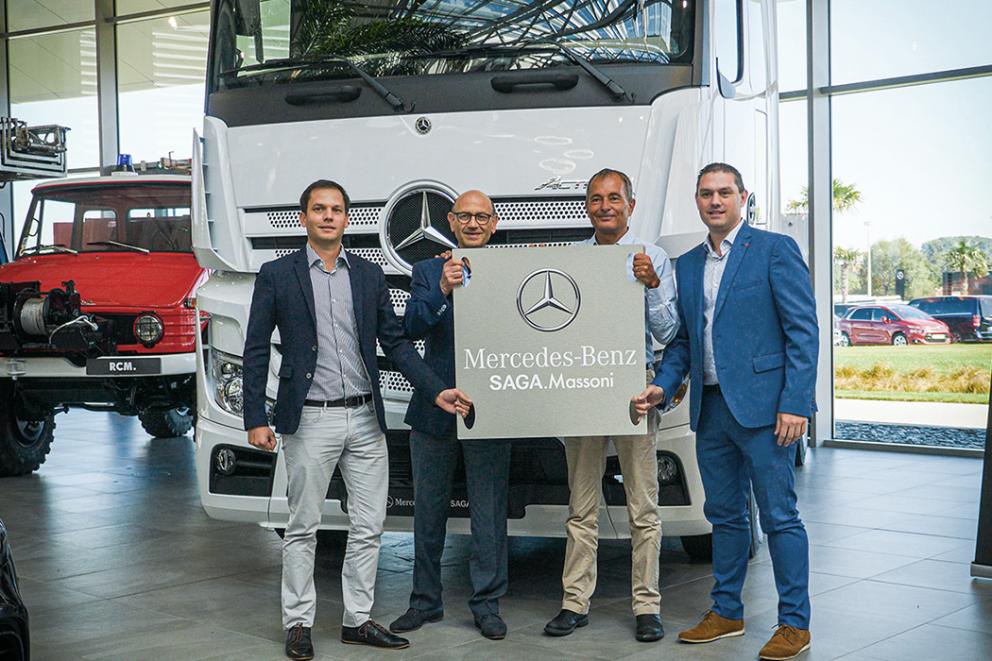 SAGA.Massoni - Merger with the Mercedes Industrial Vehicle