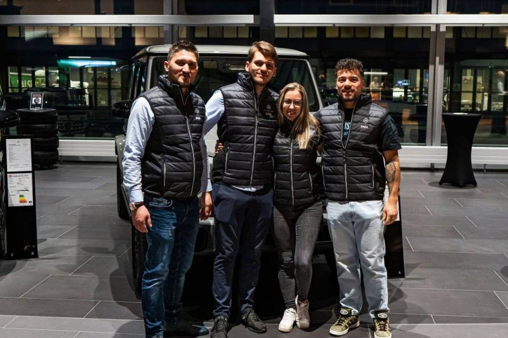 SAGA distingué "Groupe of the Year" par Mercedes-Benz Suisse