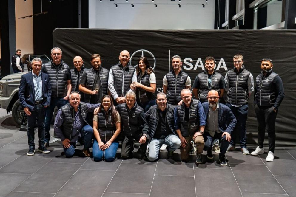 SAGA distingué "Groupe of the Year" par Mercedes-Benz Suisse