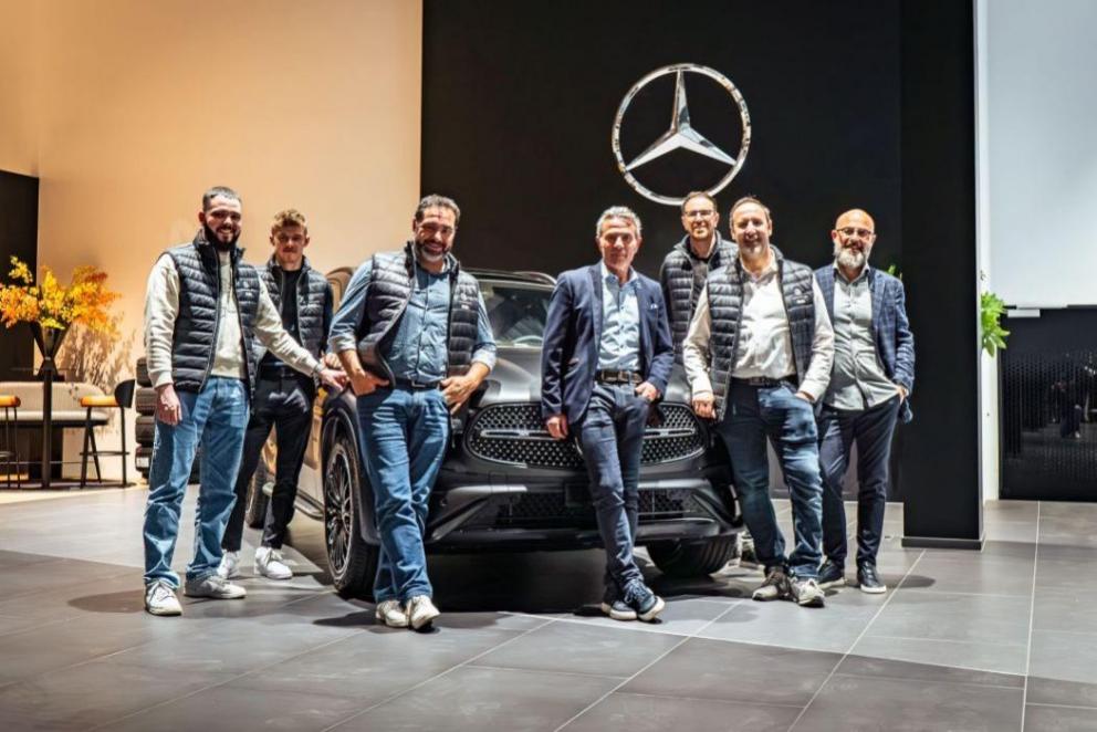 SAGA distingué "Groupe of the Year" par Mercedes-Benz Suisse