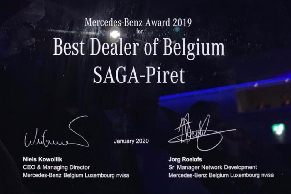 RCM reprend la concession Mercedes-Benz de Charleroi à Sogalux | SAGA PIRET AWARD