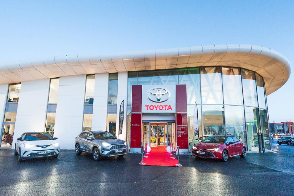 Eröffnung von Toyota Toys Motors Valenciennes