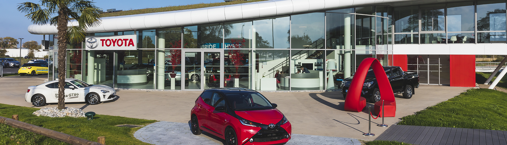 Concession TOYOTA Toys Motors à Dunkerque (59).